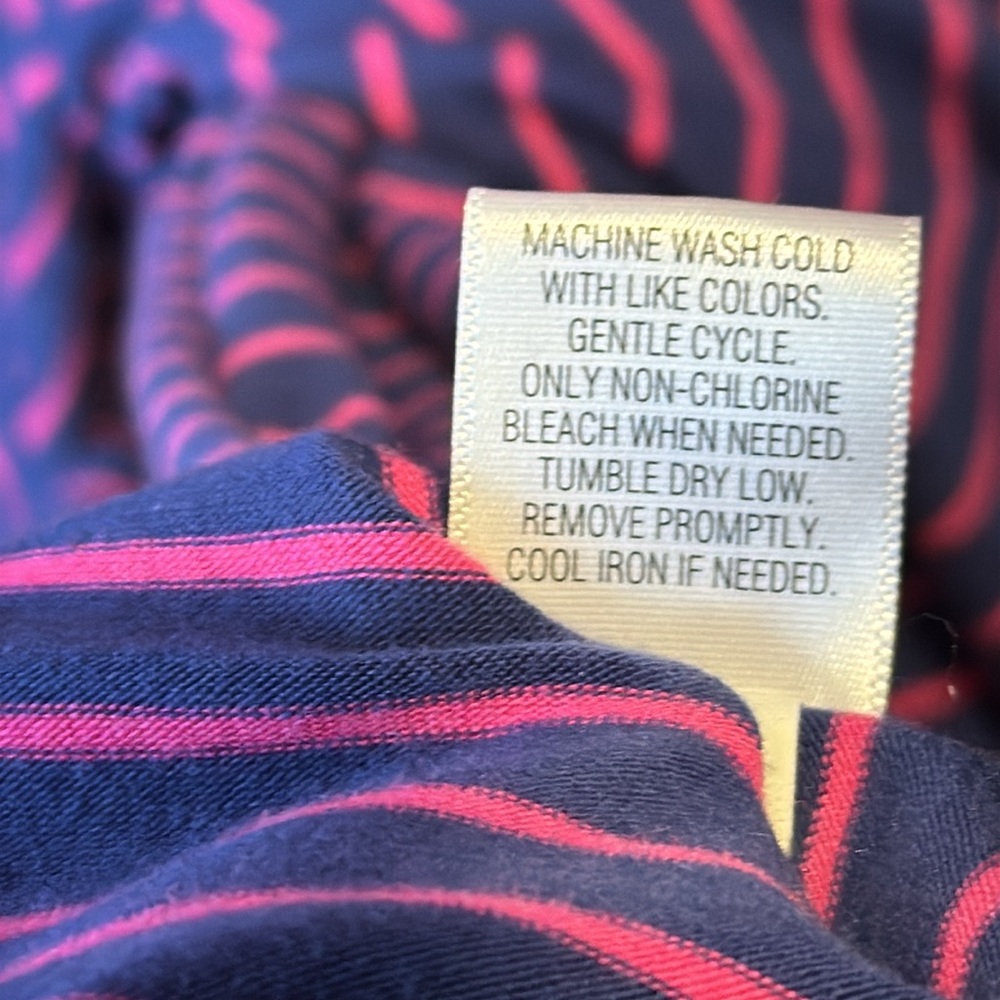 Sonoma striped Blue and Pink Maxi Skirt - Picture 7 of 7